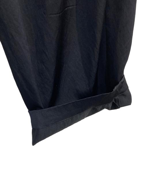 Curensology（カレンソロジー）Curensology (カレンソロジー) サテンドレープパンツ　 25SS　CL505011ER-01 ブラック サイズ:Freeの古着・服飾アイテム