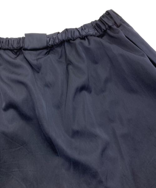 Curensology（カレンソロジー）Curensology (カレンソロジー) サテンドレープパンツ　 25SS　CL505011ER-01 ブラック サイズ:Freeの古着・服飾アイテム