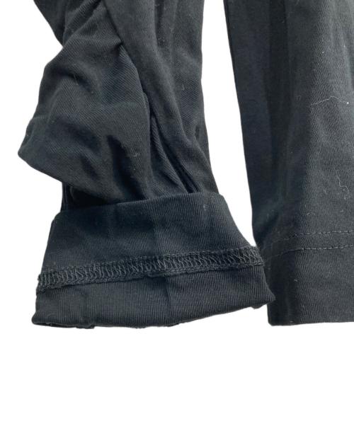 journal standard L'essage（ジャーナルスタンダード レサージュ）journal standard L'essage (ジャーナルスタンダード レサージュ) ギャザースリーブプルオーバー ブラック サイズ:Freeの古着・服飾アイテム