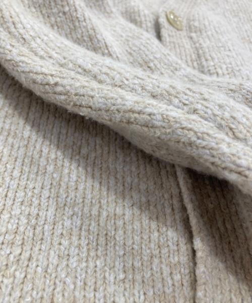 Acne studios（アクネ ストゥディオス）ACNE STUDIOS (アクネ ストゥディオス) ウールブレンド ニットカーディガン　FN-MN-KNIT000308 ベージュ サイズ:Sの古着・服飾アイテム