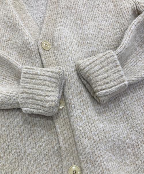 Acne studios（アクネ ストゥディオス）ACNE STUDIOS (アクネ ストゥディオス) ウールブレンド ニットカーディガン　FN-MN-KNIT000308 ベージュ サイズ:Sの古着・服飾アイテム