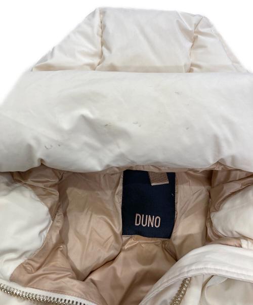 DUNO（デュノ）DUNO (デュノ) PEGGIE CERTOSAショートダウン　561J アイボリー サイズ:38の古着・服飾アイテム