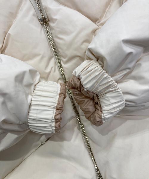 DUNO（デュノ）DUNO (デュノ) PEGGIE CERTOSAショートダウン　561J アイボリー サイズ:38の古着・服飾アイテム