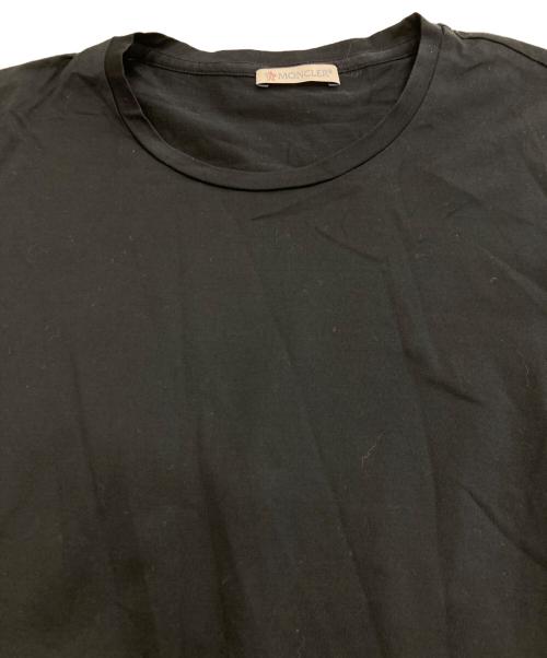 MONCLER（モンクレール）MONCLER (モンクレール) GIROCOLLO T-SHIRT ブラック サイズ:XSの古着・服飾アイテム