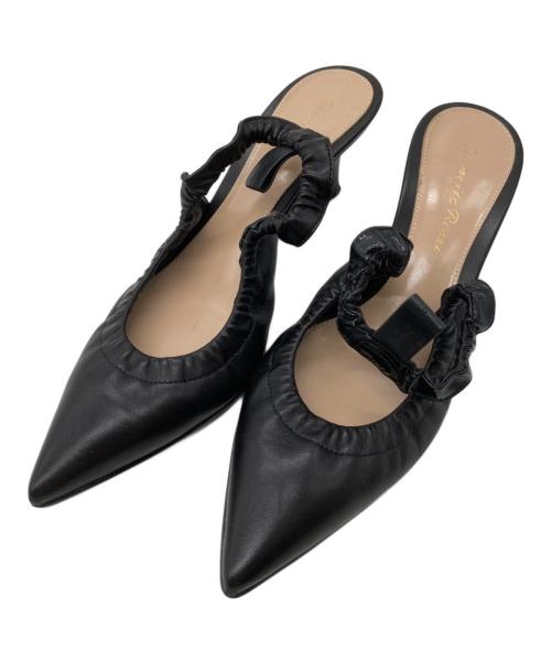 Gianvito Rossi（ジャンヴィト ロッシ）Gianvito Rossi (ジャンヴィト ロッシ) ポインテッドトゥパンプス ブラウン サイズ:35.5の古着・服飾アイテム