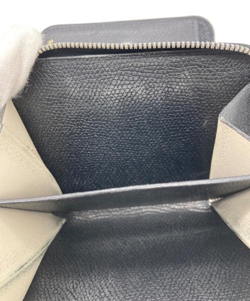 Valextra（ヴァレクストラ）Valextra (ヴァレクストラ) 2つ折り財布 ブラックの古着・服飾アイテム