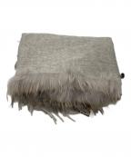 GRACE CONTINENTAL（グレースコンチネンタル）の古着「配色リバーストール」｜グレー