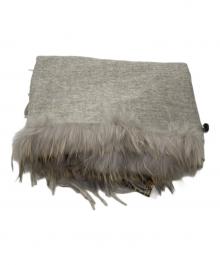 GRACE CONTINENTAL（（グレースコンチネンタル）の古着「配色リバーストール」｜グレー