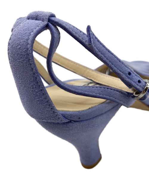 repetto（レペット）Repetto (レペット) スウェードサンダル ブルー サイズ:37 1/2の古着・服飾アイテム