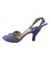 Repetto (レペット) スウェードサンダル ブルー サイズ:37 1/2：8000円