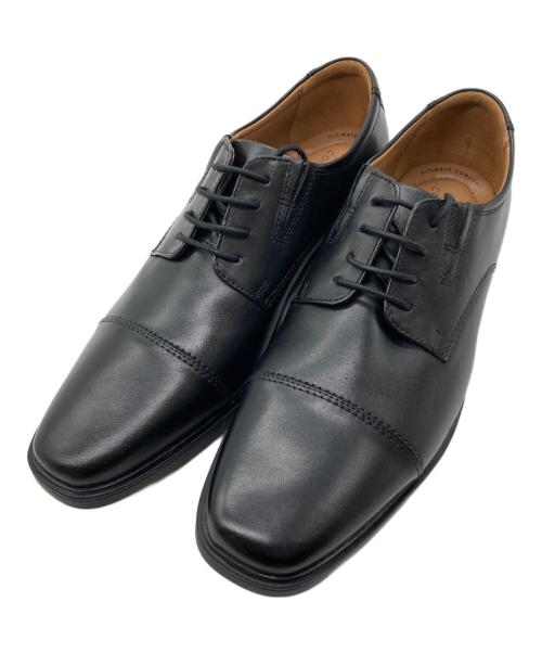 CLARKS（クラークス）CLARKS (クラークス) Tilden Cap ストレートチップシューズ ブラック サイズ:26.5cmの古着・服飾アイテム