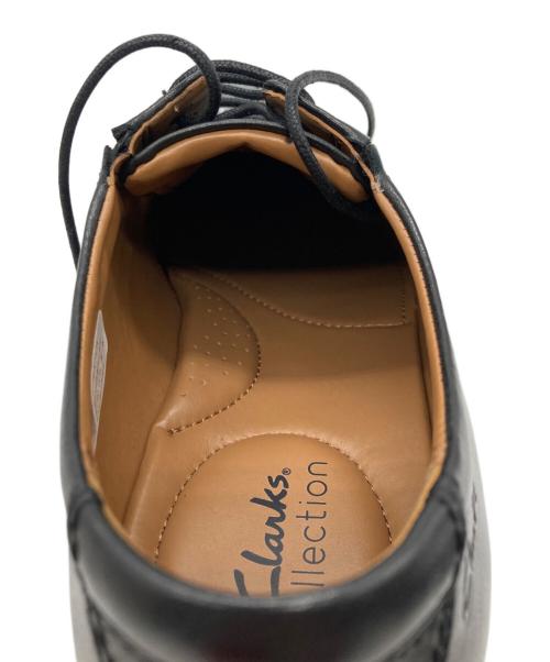 CLARKS（クラークス）CLARKS (クラークス) Tilden Cap ストレートチップシューズ ブラック サイズ:26.5cmの古着・服飾アイテム