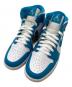 NIKE（ナイキ）の古着「AIR JORDAN 1 MID」｜ブルー×ホワイト