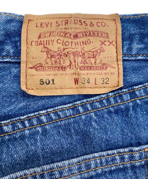 LEVI'S（リーバイス）LEVI'S (リーバイス) 501デニムパンツ　 90's USA製 ボタン裏653　501-0115 インディゴ サイズ:W34×L32の古着・服飾アイテム