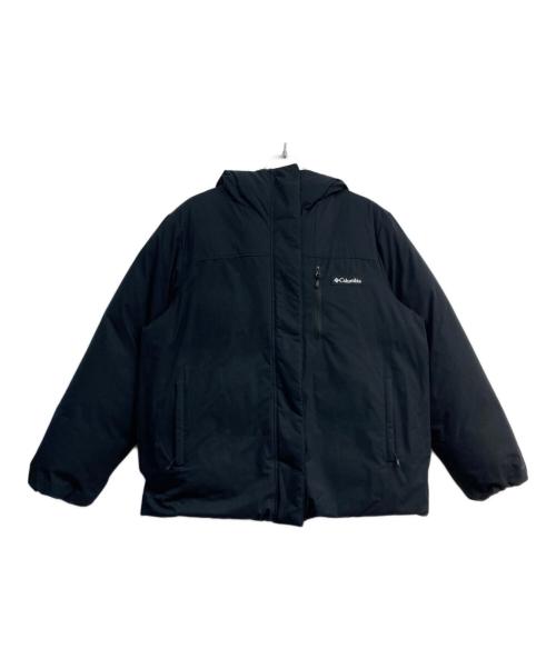 Columbia（コロンビア）Columbia (コロンビア) グーススウィープストレッチダウンジャケット ブラック サイズ:Lの古着・服飾アイテム