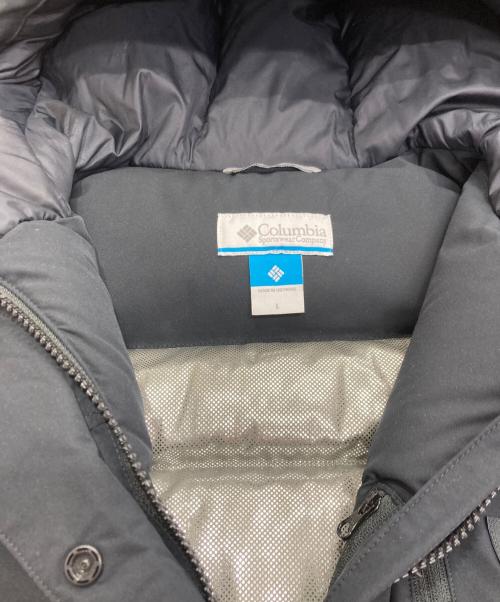 Columbia（コロンビア）Columbia (コロンビア) グーススウィープストレッチダウンジャケット ブラック サイズ:Lの古着・服飾アイテム
