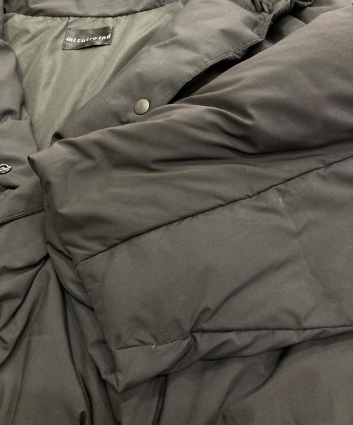mizuiro-ind（ミズイロインド）mizuiro-ind (ミズイロインド) フーデッドショートダウンジャケット ブラック サイズ:Freeの古着・服飾アイテム