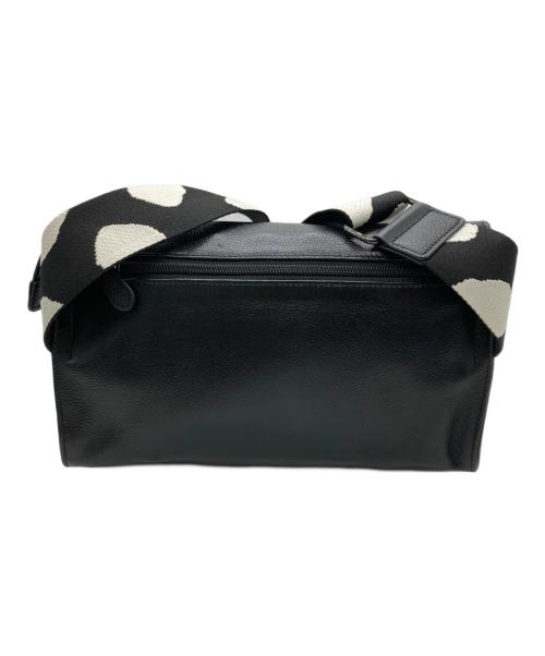 EAR（イア）EAR (イア) 柄ワイドテープショルダーバッグ ブラックの古着・服飾アイテム