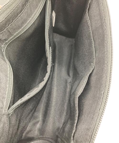 EAR（イア）EAR (イア) 柄ワイドテープショルダーバッグ ブラックの古着・服飾アイテム