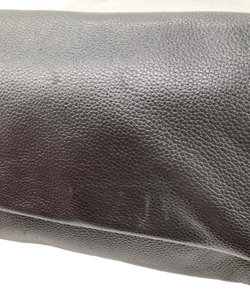 EAR（イア）EAR (イア) 柄ワイドテープショルダーバッグ ブラックの古着・服飾アイテム