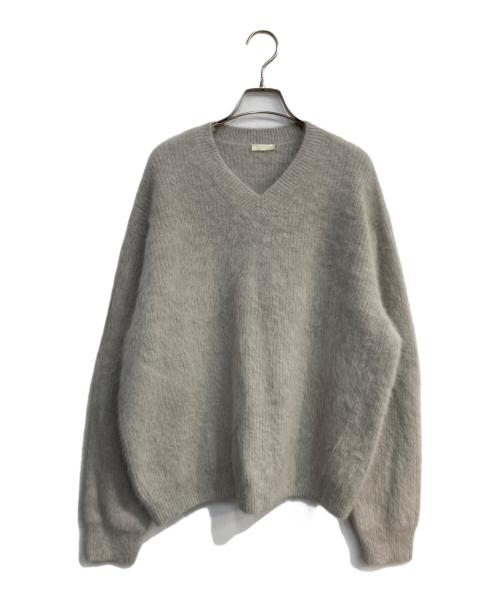 LIDnM（リドム）LIDnM (リドム) Fox Cashmere V Knit　25AW　lm25aw09730 ベージュ サイズ:Lの古着・服飾アイテム