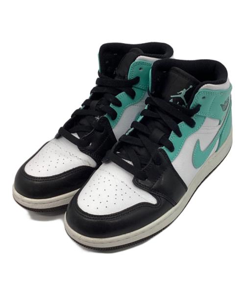 NIKE（ナイキ）NIKE (ナイキ) GS Air Jordan 1 High グリーン×ブラック サイズ:UK5.5の古着・服飾アイテム
