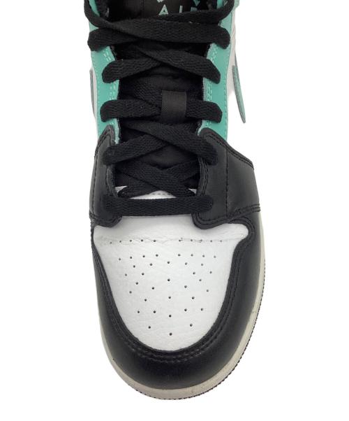 NIKE（ナイキ）NIKE (ナイキ) GS Air Jordan 1 High グリーン×ブラック サイズ:UK5.5の古着・服飾アイテム