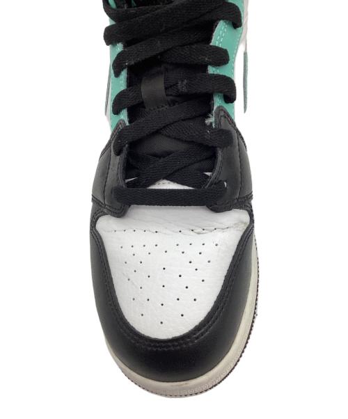 NIKE（ナイキ）NIKE (ナイキ) GS Air Jordan 1 High グリーン×ブラック サイズ:UK5.5の古着・服飾アイテム