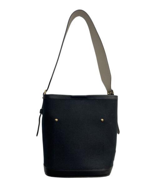 A.D.M.J.（エーディーエムジェイ）A.D.M.J. (エーディーエムジェイ) オフィサーバケット2WAYトート ブラックの古着・服飾アイテム