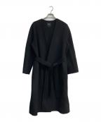 theoryセオリー）の古着「New Divide Collarless Coat」｜ブラック