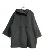 AP STUDIOエーピーストゥディオ）の古着「モッサオーバー フーディーコート」｜グレー