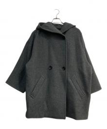 AP STUDIO（エーピーストゥディオ）の古着「モッサオーバー フーディーコート」｜グレー