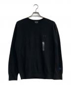 UNIQLO×KAWSユニクロ×カウズ）の古着「カシミヤクルーネックセーター」｜ブラック
