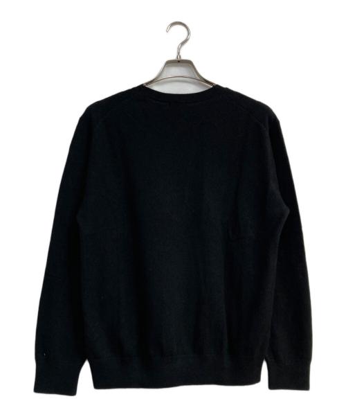 UNIQLO（ユニクロ）UNIQLO (ユニクロ) KAWS (カウズ) カシミヤクルーネックセーター ブラック サイズ:M 未使用品の古着・服飾アイテム
