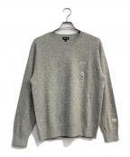 UNIQLO×KAWSユニクロ×カウズ）の古着「カシミヤクルーネックセーター」｜グレー