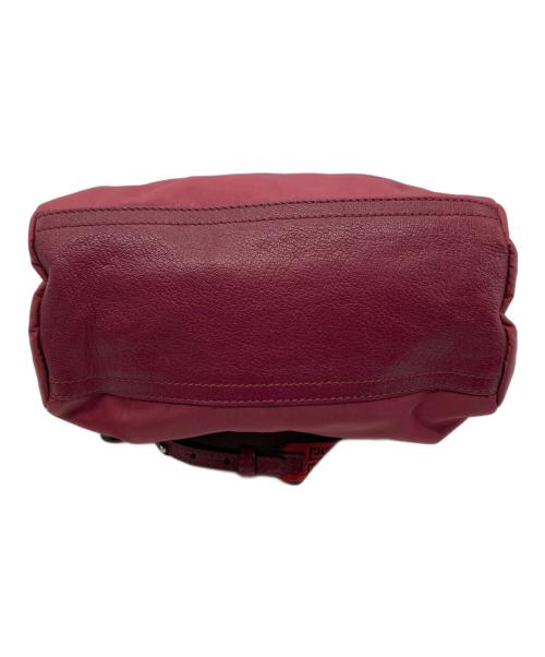 GIVENCHY（ジバンシィ）GIVENCHY (ジバンシィ) パンドラ ナイロンミニショルダーバッグ ボルドーの古着・服飾アイテム