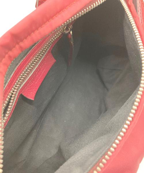 GIVENCHY（ジバンシィ）GIVENCHY (ジバンシィ) パンドラ ナイロンミニショルダーバッグ ボルドーの古着・服飾アイテム