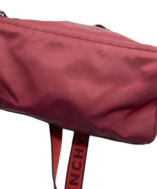 GIVENCHY（ジバンシィ）GIVENCHY (ジバンシィ) パンドラ ナイロンミニショルダーバッグ ボルドーの古着・服飾アイテム