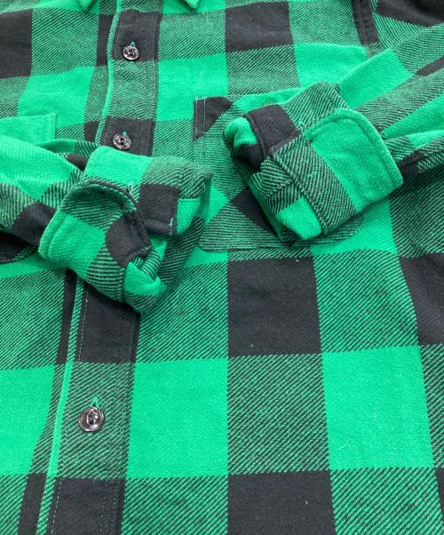 SUGAR CANE（シュガーケーン）SUGAR CANE (シュガーケーン) TWILL CHECK L/S WORK SHIRT グリーン サイズ:Sの古着・服飾アイテム