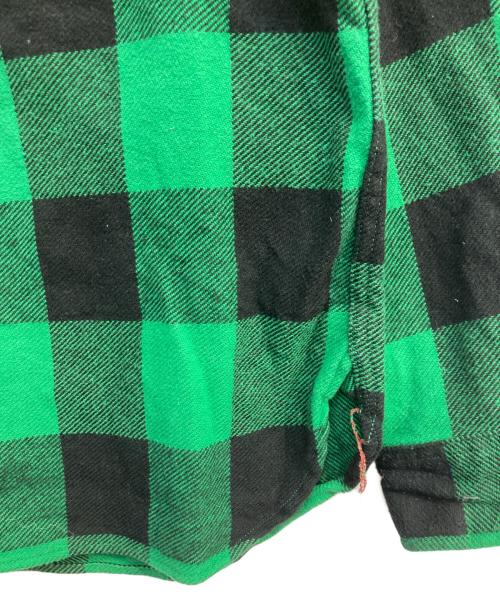 SUGAR CANE（シュガーケーン）SUGAR CANE (シュガーケーン) TWILL CHECK L/S WORK SHIRT グリーン サイズ:Sの古着・服飾アイテム