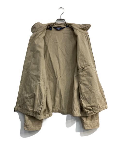 POLO RALPH LAUREN（ポロ・ラルフローレン）POLO RALPH LAUREN (ポロ・ラルフローレン) スイングトップ ベージュ サイズ:XLの古着・服飾アイテム