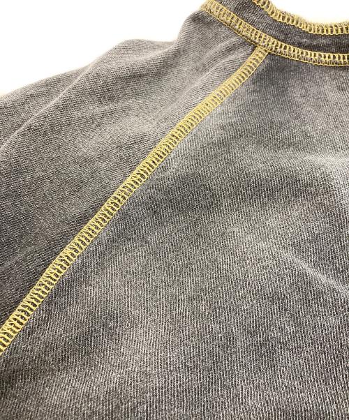 DIESEL（ディーゼル）DIESEL (ディーゼル) T-RISY ヘンリーネックカットソー グレー サイズ:Lの古着・服飾アイテム