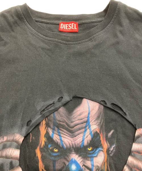 DIESEL（ディーゼル）DIESEL (ディーゼル) T-BOXT-LS-P1　A13764 ブラック サイズ:Mの古着・服飾アイテム