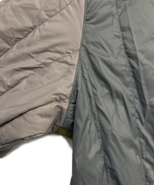 TAION（タイオン）TAION (タイオン) BEAMS Lights (ビームスライト) REVERSIBLE CHINA BUTTON INNER DOWN JACKET カーキ×ベージュ サイズ:Mの古着・服飾アイテム