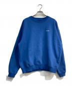 HUFハフ）の古着「eightynine FLEECE CREW」｜ネイビー
