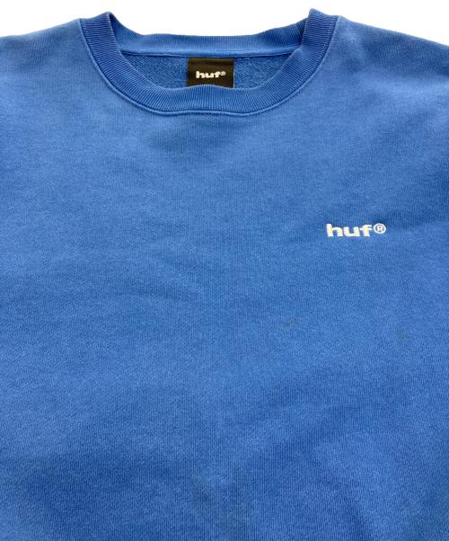 HUF（ハフ）HUF (ハフ) eightynine FLEECE CREW ネイビー サイズ:Sの古着・服飾アイテム
