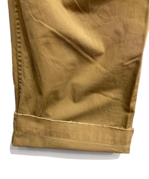 POLO RALPH LAUREN（ポロ・ラルフローレン）POLO RALPH LAUREN (ポロ・ラルフローレン) リペアダメージ加工ストレートパンツ ブラウン サイズ: W30×L30の古着・服飾アイテム