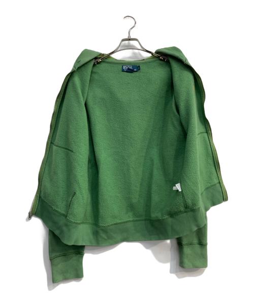 POLO RALPH LAUREN（ポロ・ラルフローレン）POLO RALPH LAUREN (ポロ・ラルフローレン) ジップパーカー グリーン サイズ:Sの古着・服飾アイテム