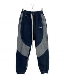 SAPEur（サプール）の古着「DENIM TRACK Pants」｜インディゴ