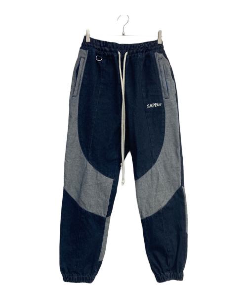SAPEur（サプール）SAPEur (サプール) DENIM TRACK Pants インディゴ サイズ:Mの古着・服飾アイテム
